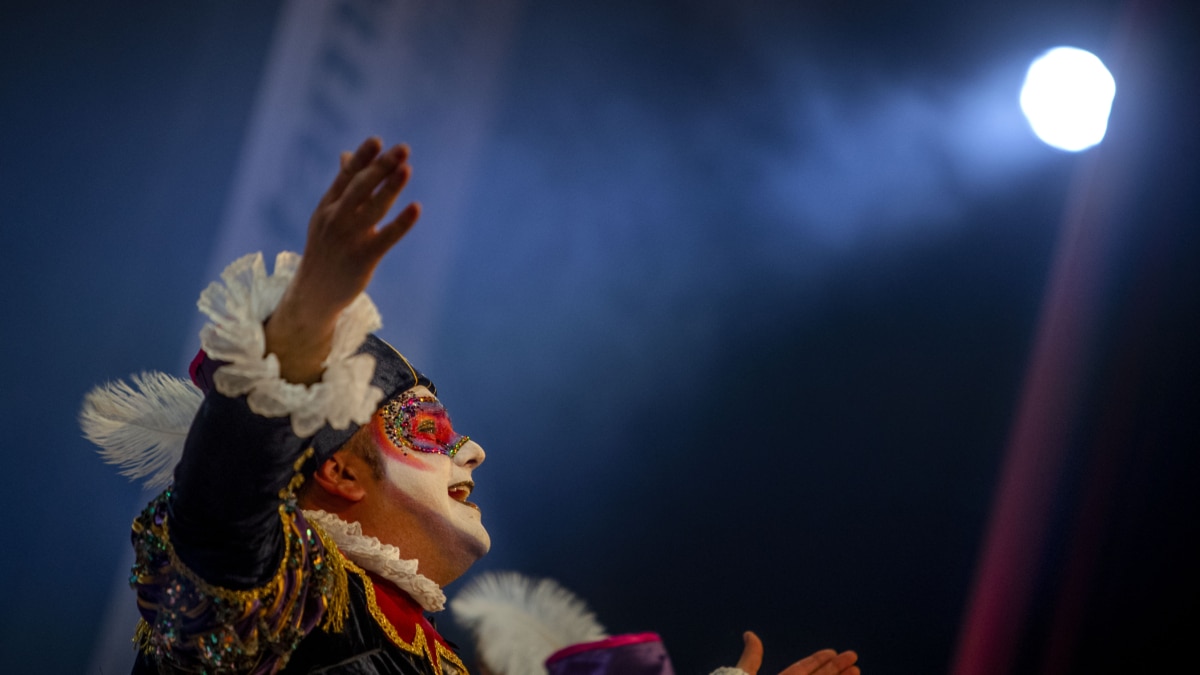 Actuación en el Gran Teatro Falla de Cádiz del COAC 2024