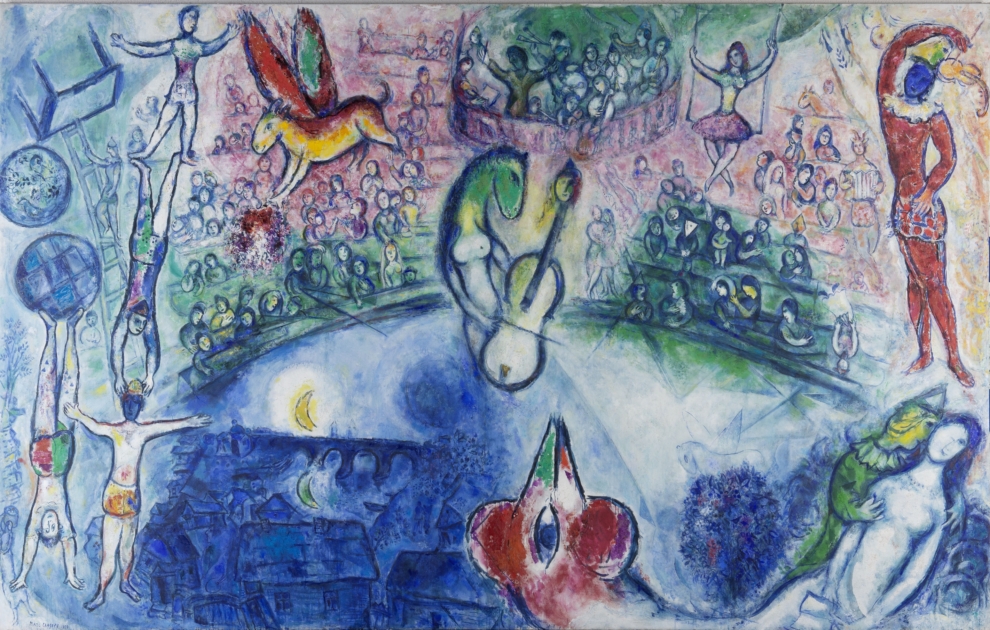 Marc Chagall, Commedia dell’arte, 1959