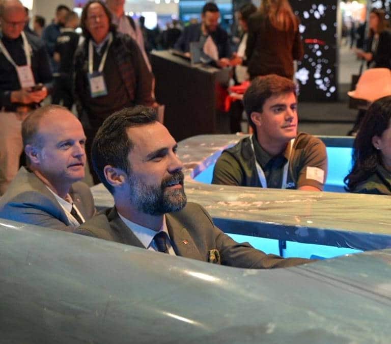 La 37ª America's Cup destaca en ISE 2024 por su monitorización por IA, récords del mundo y simuladores