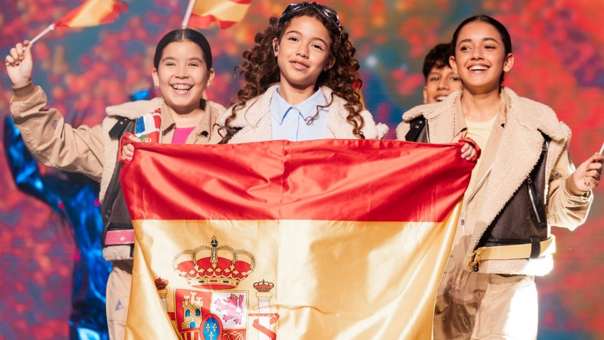 Sandra Valero, representante de España y segunda clasificada en Eurovisión Junior 2023.