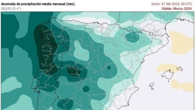 Llega un chorro polar en marzo: así será el drástico cambio de tiempo