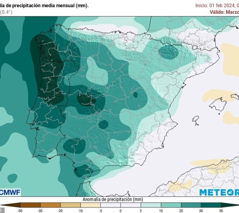 Llega un chorro polar en marzo: así será el drástico cambio de tiempo