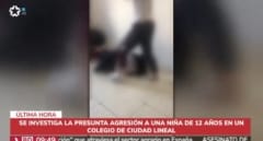 Brutal agresión a una niña de 12 años en un colegio de Ciudad Lineal