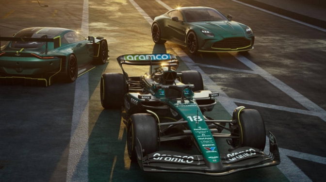 Así es el nuevo Aston Martin F1 de Fernando Alonso
