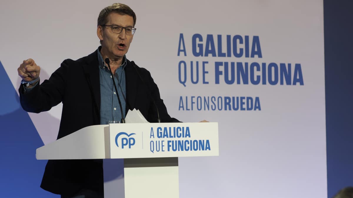 Feijóo se defiende en Galicia: "No se da ninguna condición para los indultos"