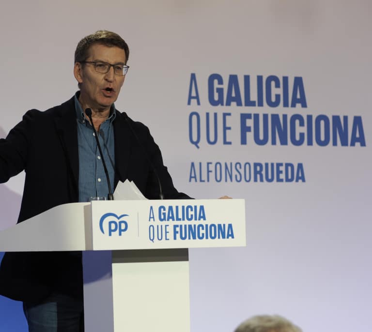 Feijóo se defiende en Galicia: "No se da ninguna condición para los indultos"