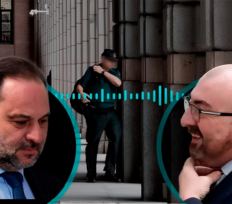 El guardia civil detenido en el 'caso Koldo' amenazó a los vigilantes de seguridad del Ministerio de Ábalos