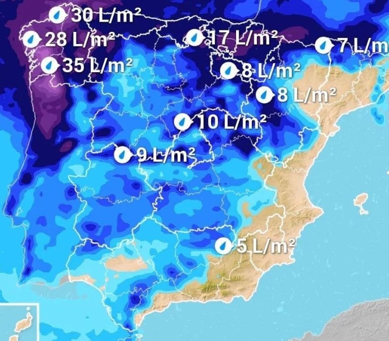 La Aemet avisa de la llegada de una masa polar: los sitios más afectados