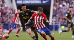 El Atlético golea con un contundente 5-0 a Las Palmas y se alza a la tercera plaza de LaLiga