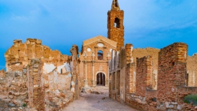 Belchite, un pueblo de la España vaciada rodeado de misterio