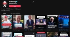 TikTok, influencers y publicidad: la campaña online de Joe Biden