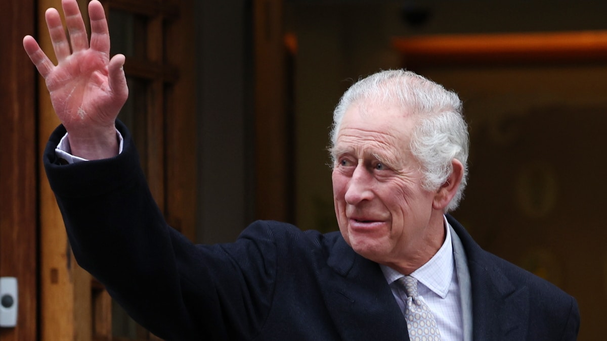 El rey Carlos III sale de la clínica de Londres, Reino Unido, el pasado 29 de enero.