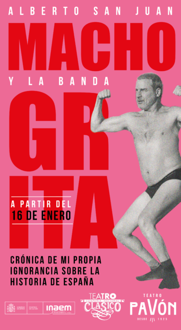 Cartel de 'Macho grita'