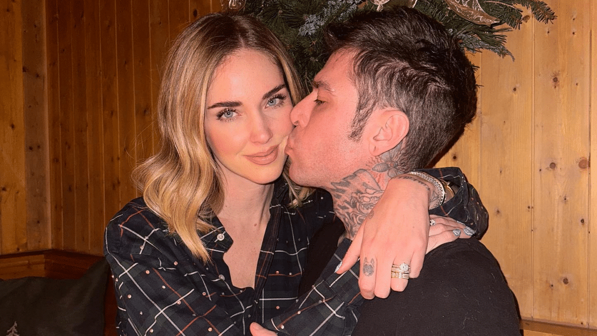 Chiara Ferragni y Fedez en su última foto compartida, del pasado mes de diciembre.