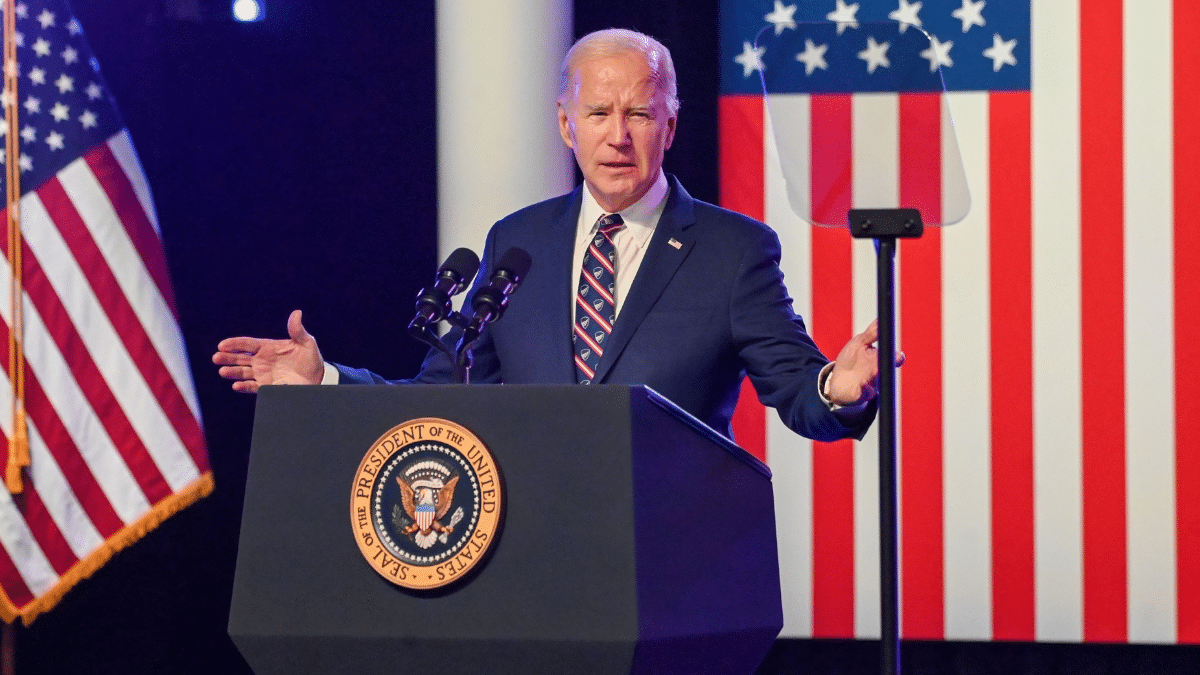 El presidente de Estados Unidos, Joe Biden, el pasado mes de enero en Washington.