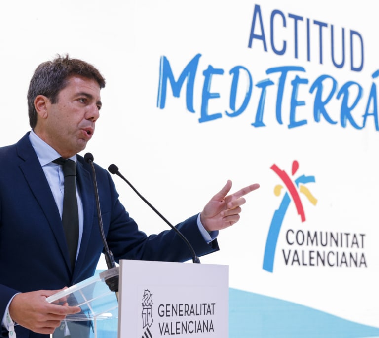 Mazón exige al Gobierno que Valencia no salga perjudicada con el transporte de agua a Cataluña