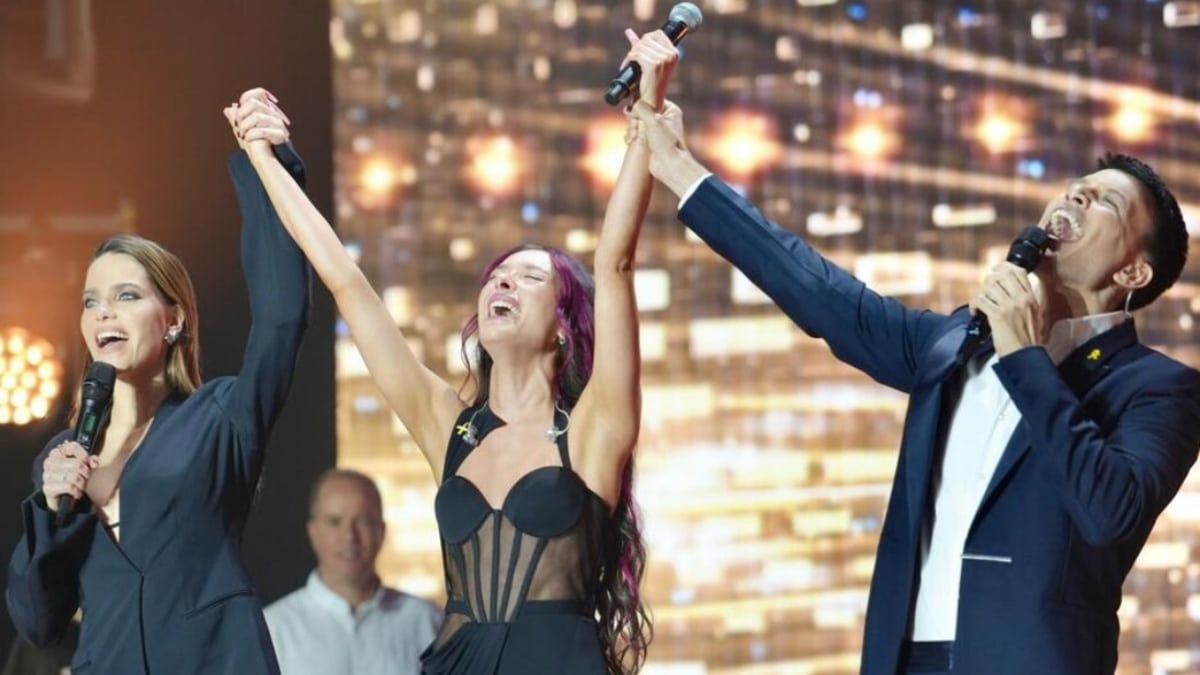 Eden Golan tras ser elegida como representante de Israel en Eurovisión 2024.
