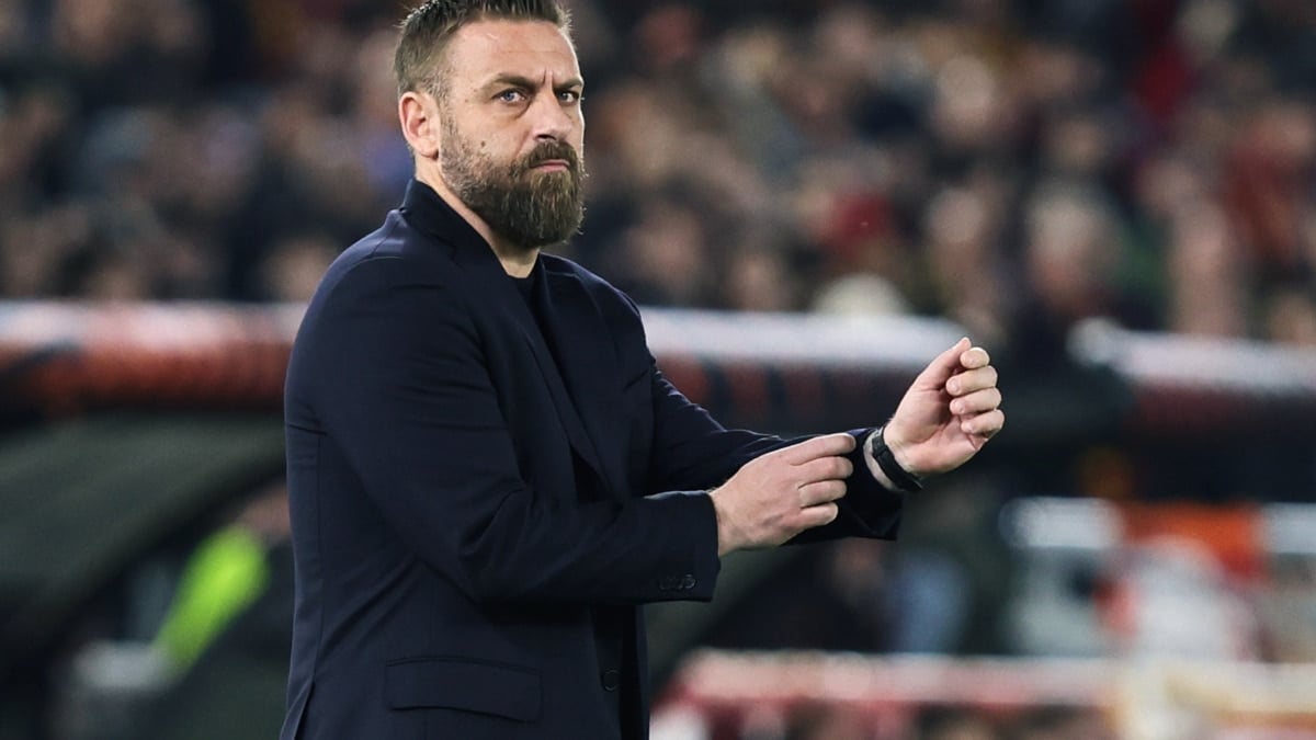 Daniele De Rossi, entrenador de la AS Roma