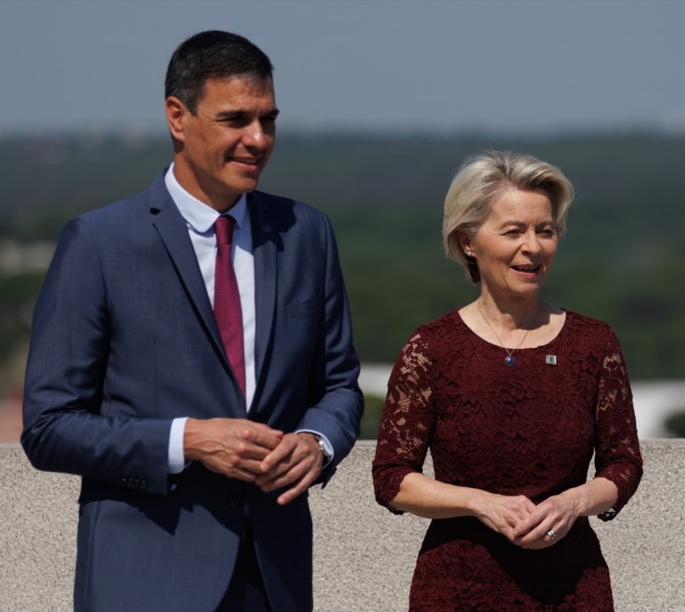 Sánchez urge a Von der Leyen a revisar el papel de Israel como socio de la UE