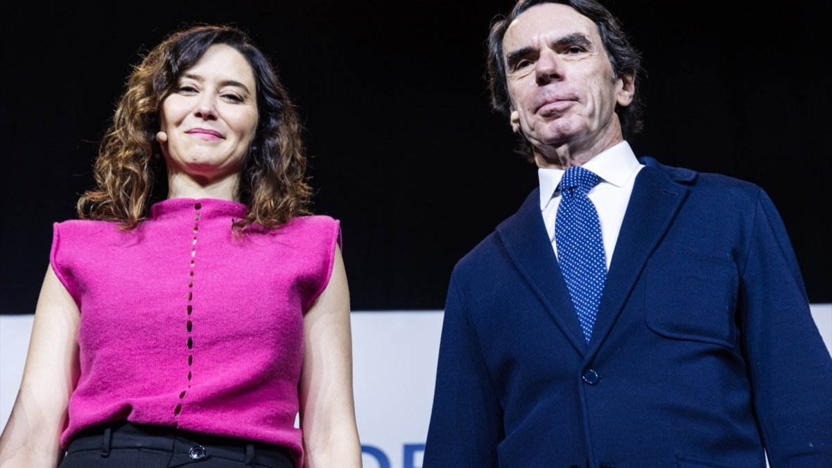 Ayuso y Aznar. EP