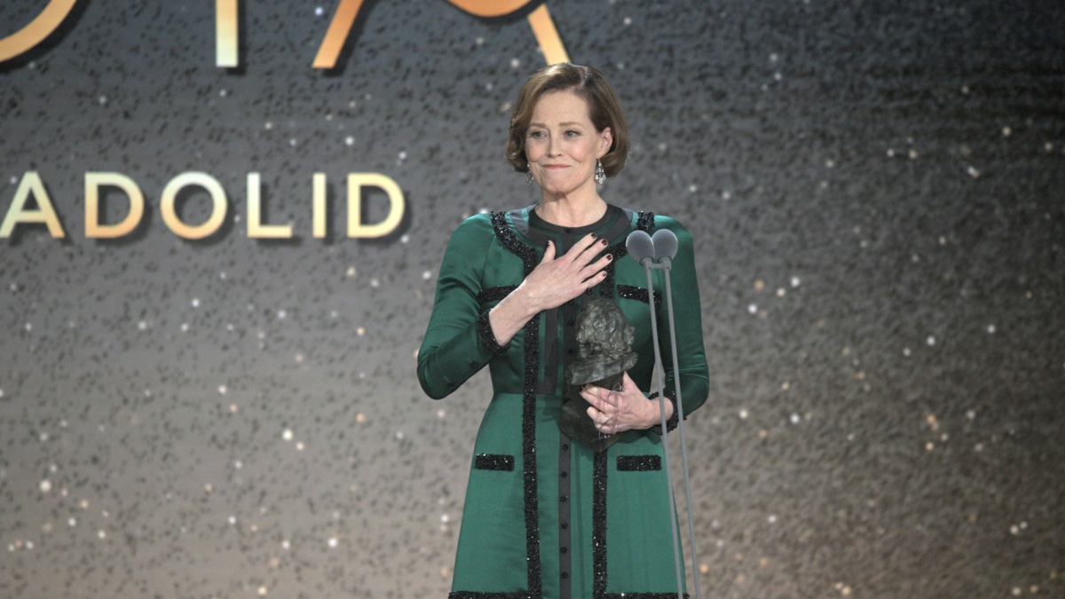 María Luisa Solá, la voz española de Sigourney Weaver se lleva la dedicatoria más especial de los Goya