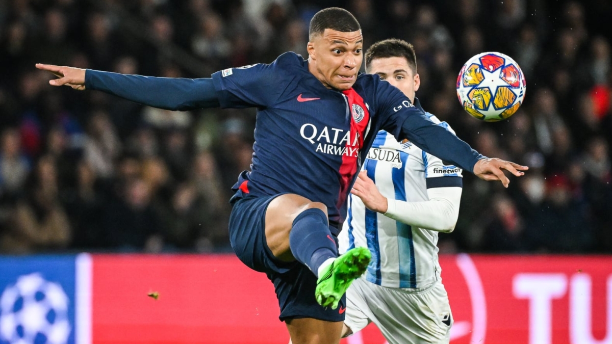 Kylian Mbappé contra la Real Sociedad