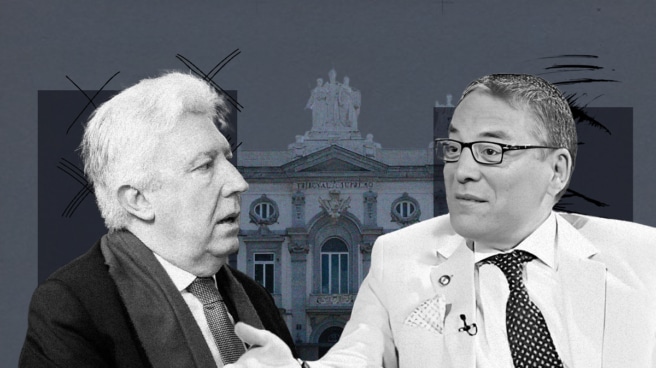Los fiscales del Tribunal Supremo Fidel Cadena y Álvaro Redondo