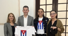 El líder de Sortu y Beloki, ex jefa internacional de ETA, elogian el 'Castrismo' en su visita a Cuba