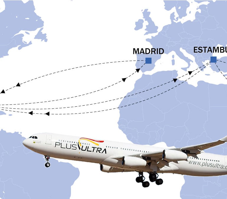 Plus Ultra retiró un avión de su flota para alquilarlo al Gobierno cubano