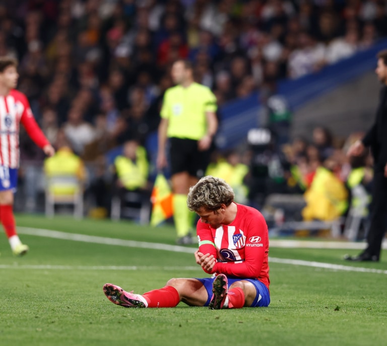 Griezmann se perderá la vuelta de la semifinal de Copa por lesión