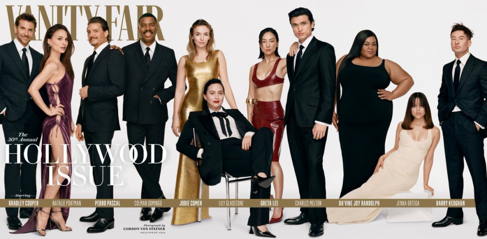 Las once estrellas que protagonizan la nueva portada de Vanity Fair.