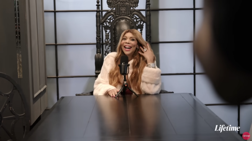 Wendy Williams durante un momento de su docureality.