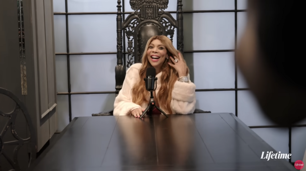 Wendy Williams durante un momento de su docureality. 