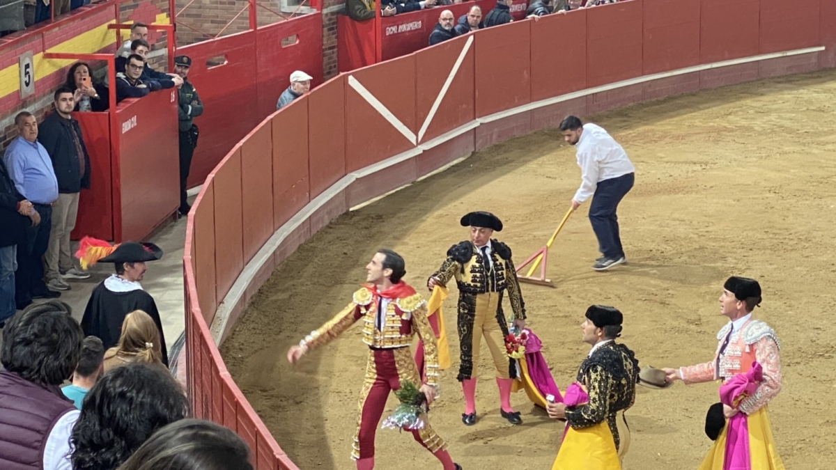 Juan Ortega, tras cortar dos orejas en Valdemorillo.