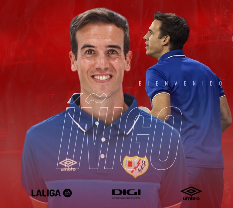 Íñigo Pérez, nuevo entrenador del Rayo tras la destitución de Francisco