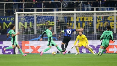 La avalancha del Inter tumba al Atlético y obliga a remontar en el Metropolitano