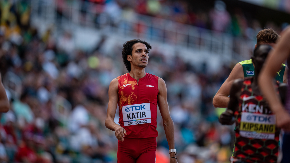 El atleta español Mohamed Katir