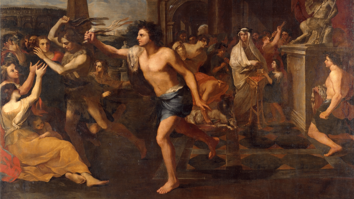 'Fiestas lupercales' (c. 1635), del pintor italiano Andrea Camassei.