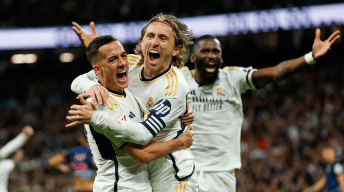 Modric sale del banquillo para resolver ante el Sevilla