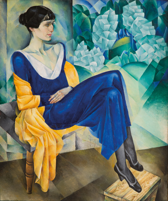Retrato de Anna Ajmátova. 1915