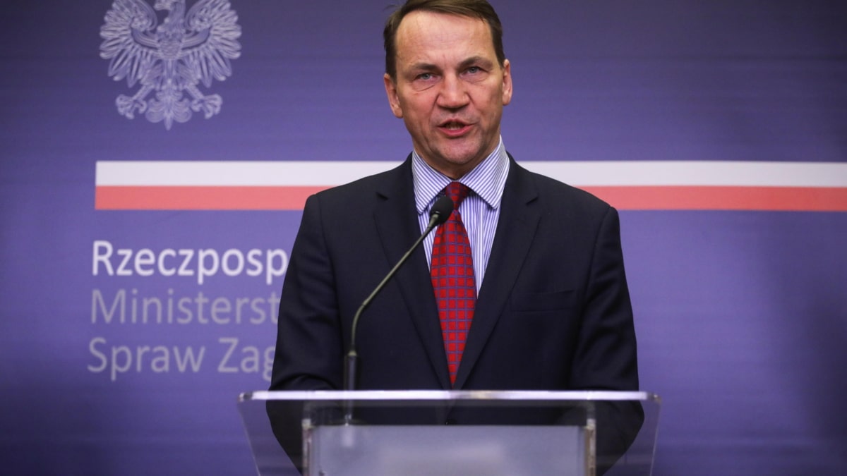 Radoslaw Sikorski, ministro polaco de Exteriores