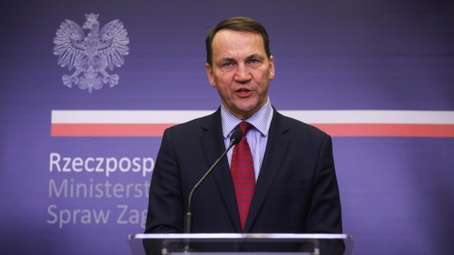 Radoslaw Sikorski, ministro polaco de Exteriores
