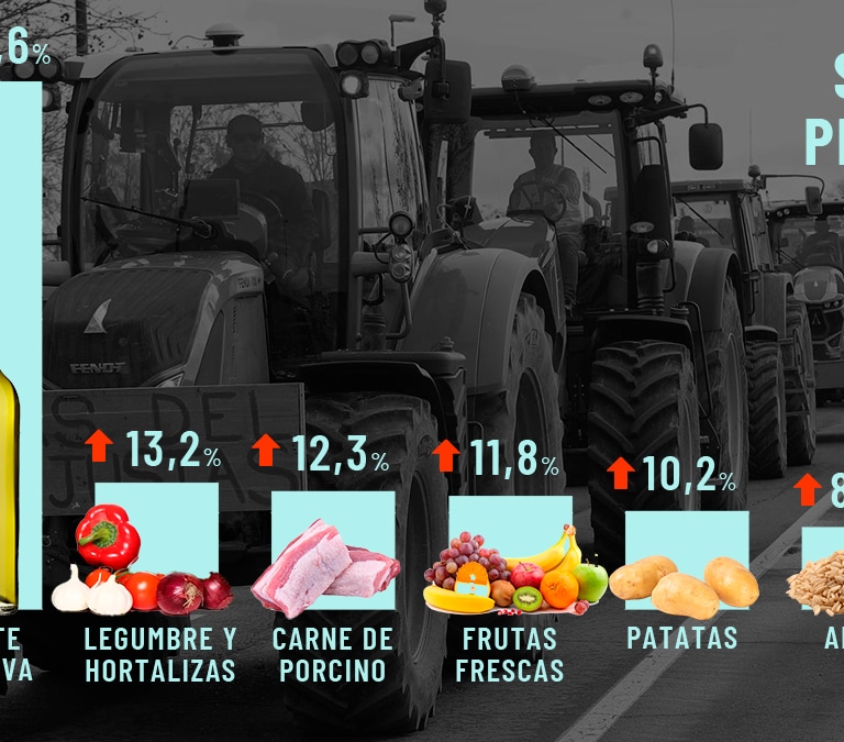 ¿Quién se beneficia de la fuerte subida de los precios de los alimentos?