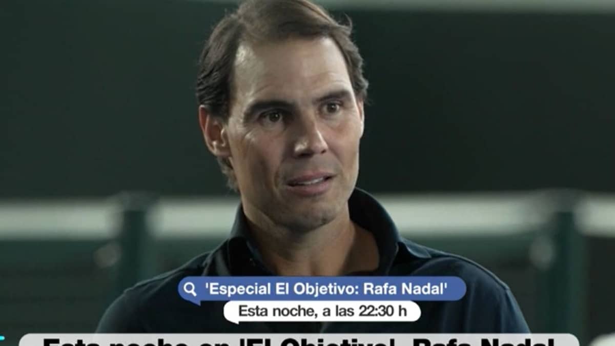 Rafa Nadal en su entrevista para El Objetivo de La Sexta, con Ana Pastor