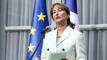 Ségolène Royal y la venganza del tomate
