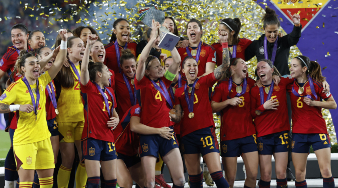 España hace historia y se proclama por primera vez campeona de la Liga de las Naciones Femenina