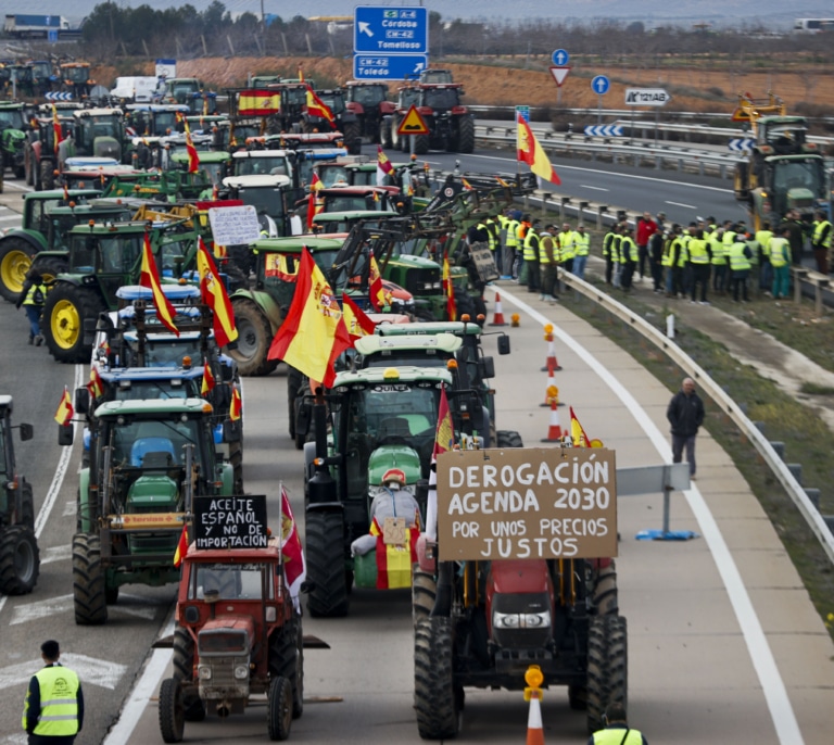 Calendario de las tractoradas en febrero