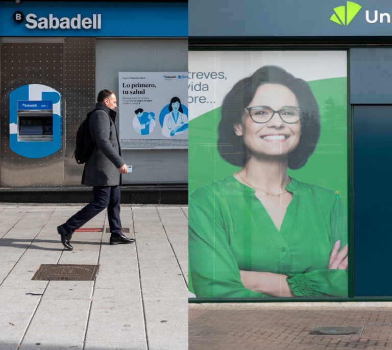 La CNMV pide explicaciones a Sabadell y Unicaja sobre una posible fusión