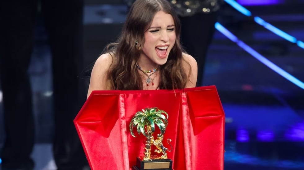 Angelina Mango, ganadora de la 74ª edición del Festival de Sanremo.