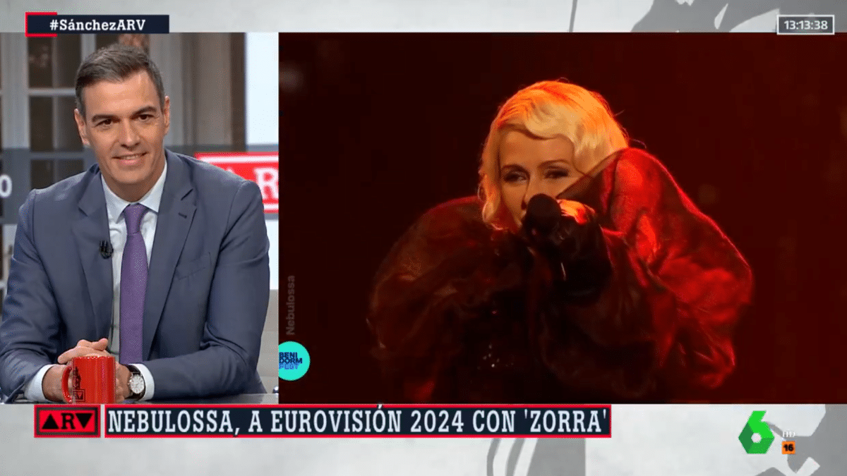 Pedro Sánchez, este lunes en 'Al rojo vivo'.